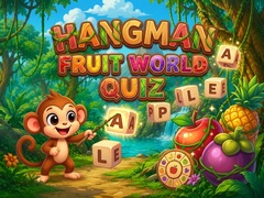 Cluiche Hangman Fruit World Quiz