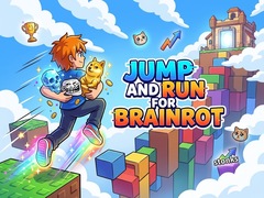Cluiche Jump and Run for Brainrots