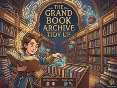 Cluiche The Grand Book Archive: Tidy Up