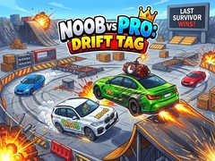 Cluiche Noob vs Pro: Drift Tag