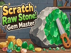 Cluiche Scratch Raw Stone: Gem Master