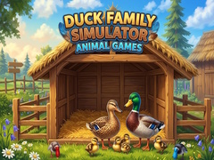Cluiche Duck Family Simulator Animal Games