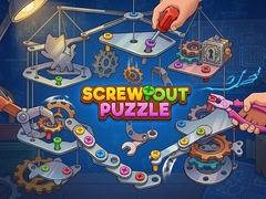 Cluiche Screw Out Puzzle