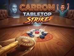 Cluiche Carrom Tabletop Strike