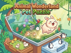 Cluiche Animal Wonderland Pet Puzzle