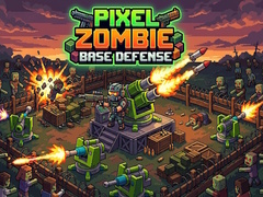 Cluiche Pixel Zombie Base Defense