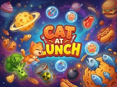 Cluiche Cat at Lunch