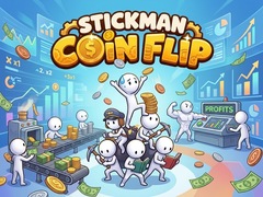 Cluiche Stickman Coin Flip