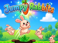 Cluiche Jumpy Rabbits