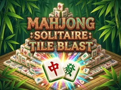 Cluiche Mahjong Solitaire: Tile Blast