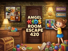 Cluiche Amgel Kids Room Escape 420