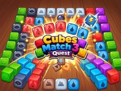 Cluiche Cubes Match 3 Quest
