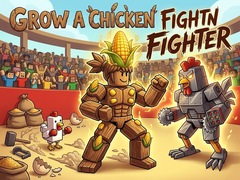 Cluiche Grow a Chicken Fighter