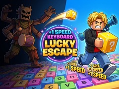 Cluiche +1 Speed Keyboard Lucky Escape