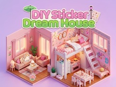 Cluiche DIY Sticker Dream House 