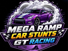 Cluiche Mega Ramp Car Stunts GT Racing