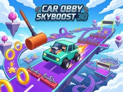 Cluiche Car Obby Skyboost 3D