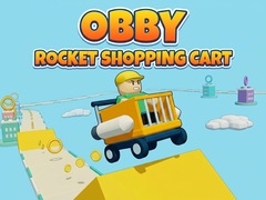 Cluiche Obby - Rocket Shopping Cart