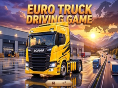 Cluiche Euro Truck Driving Game