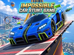 Cluiche Impossible Car Stunt Game