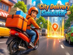 Cluiche City Delivery Rider Simulator