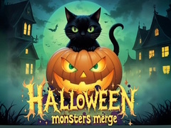 Cluiche Halloween monsters merge