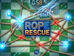 Cluiche Rescue Rope