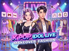 Cluiche Kpop Idol Live: Makeover Fashion