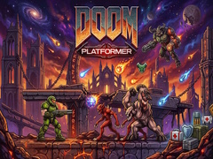 Cluiche Doom Eternal Platformer