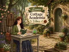 Cluiche Luma Cottage Academia Vibes