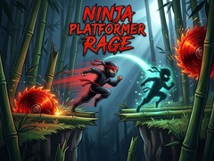 Cluiche Ninja Platformer Rage