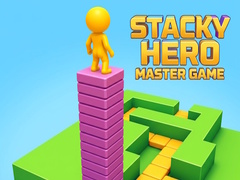 Cluiche Stacky Hero Master Game