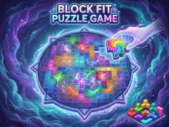 Cluiche Block Fit Puzzle Game