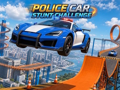 Cluiche Police Car Stunt Challenge