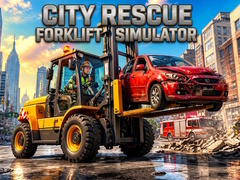 Cluiche City Rescue Forklift Simulator