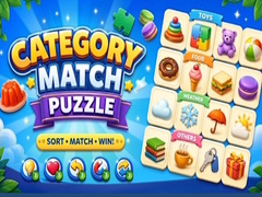 Cluiche Category Match Puzzle