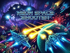 Cluiche Neon Space Shooter