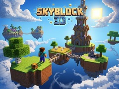 Cluiche Skyblock 3D