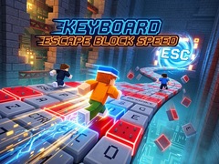 Cluiche Keyboard Escape Block Speed