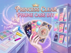 Cluiche Princess Clear Phone Case DIY