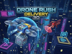 Cluiche Drone Rush Delivery 3D