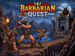 Cluiche Barbarian Quest