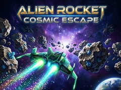 Cluiche Alien Rocket: Cosmic Escape