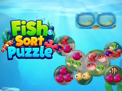 Cluiche Fish Sort Puzzle