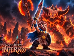 Cluiche Noob Hero Inferno World