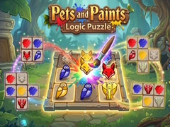 Cluiche Pets and Paints: Logic Puzzle