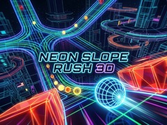Cluiche Neon Slope Rush 3D