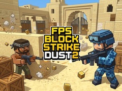 Cluiche FPS Block Strike Dust 2