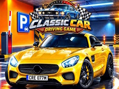 Cluiche Classic Car Driving Game