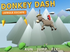 Cluiche Donkey Dash Jungle Escape